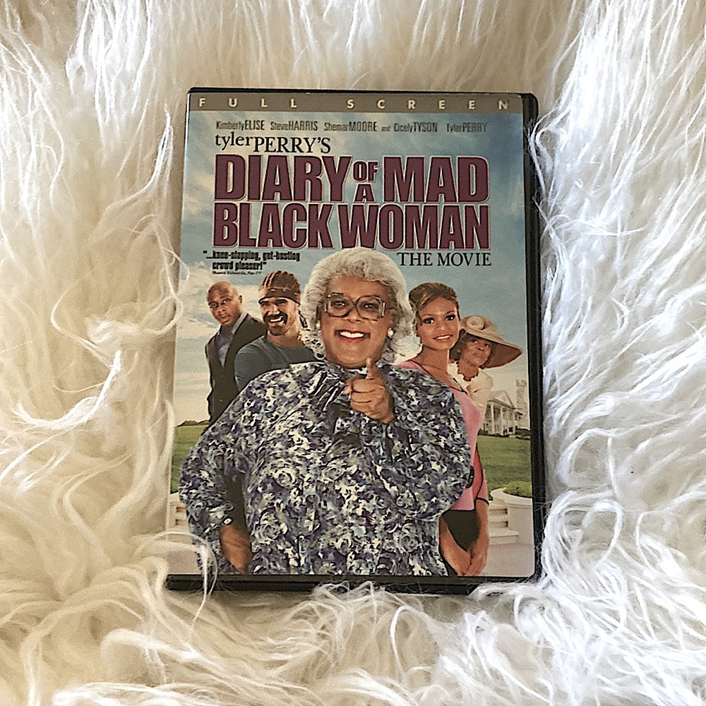 😅 DVD • TYLER PERRY’S 😅 DIARY OF A MAD BLACK WOMAN 😅 GREAT CONDITION 😅